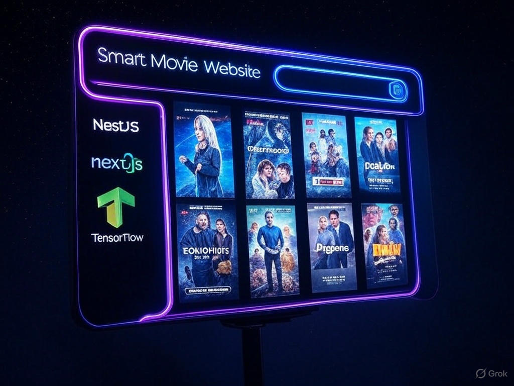 Smart Movie Website Preview